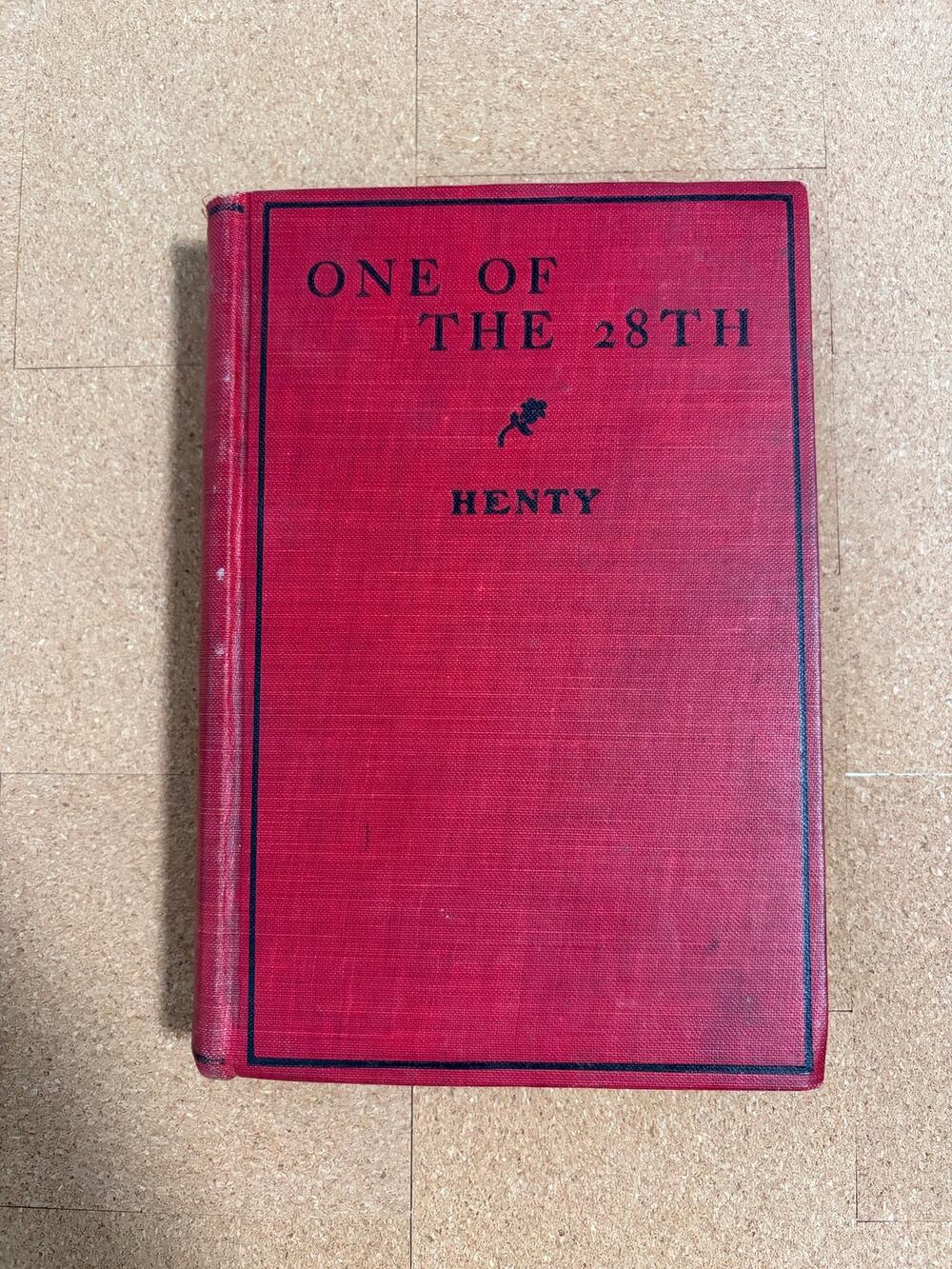 Antique One of the 28th G.A. Henty Waterloo Hardcover Book Mershon